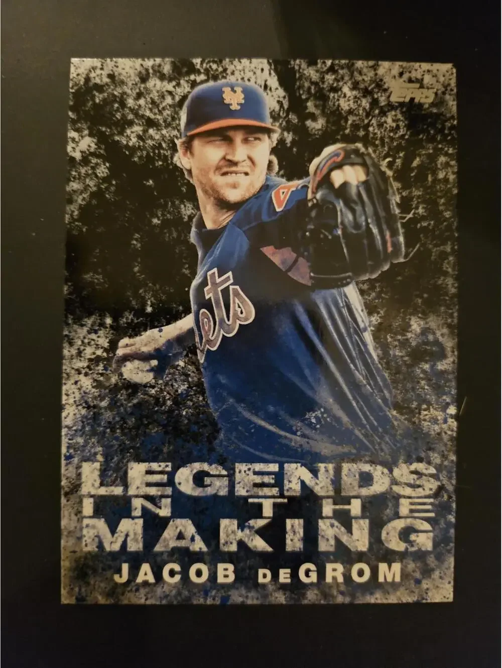 2018 Topps Legends in the Making Black #LITM-16 - Jacob DeGrom - RAW Mint - Picture 1 of 2